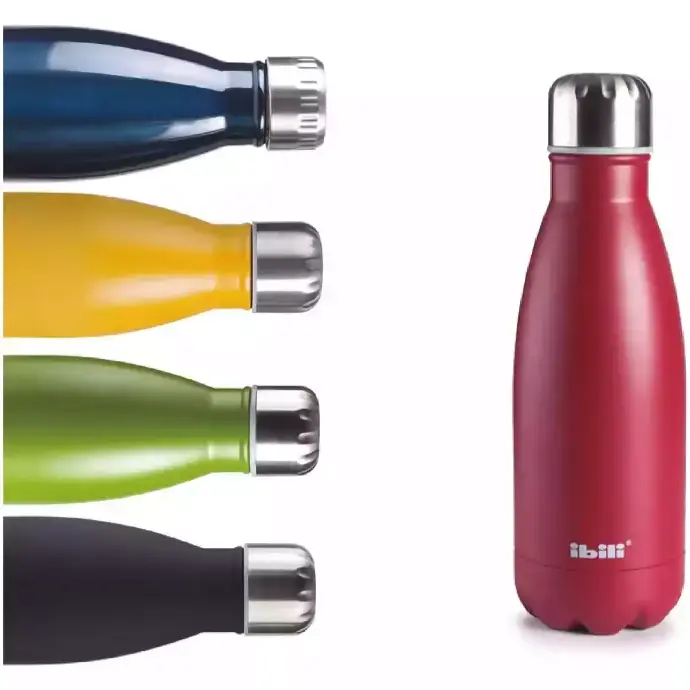 Botella termo de acero inoxidable (Ibc) 350 ml. Botella termo de acero inoxidable (Ibc) 350 ml.