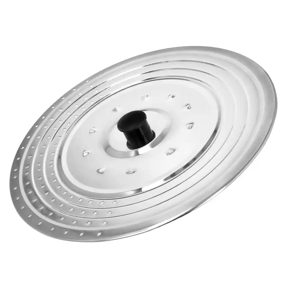 [8435450442421] Tapa multiusos para sartén de acero inoxidable (Ø21 cm.)
