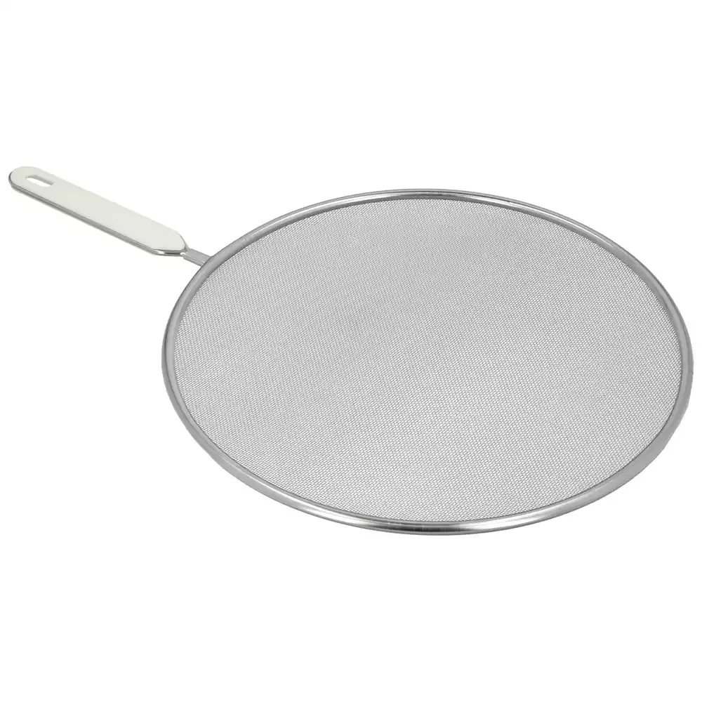 [8435450442308] Tapa antisalpicaduras rejilla inoxidable 28cm.