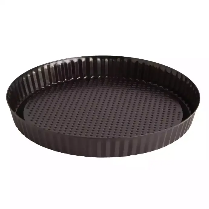 Molde para horno redondo estriado Ø25x3cm.