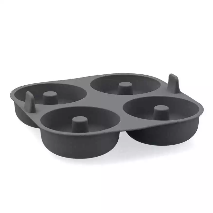 [8414793744317] Molde de silicona para hacer 4 donuts