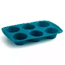 Bandeja de silicona para 6 cupcakes al horno