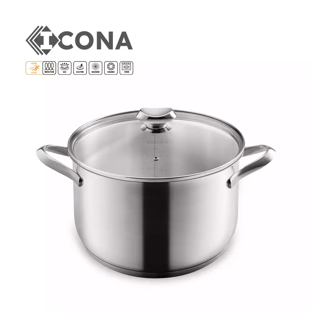 Olla de Acero Inox Mod. Icona