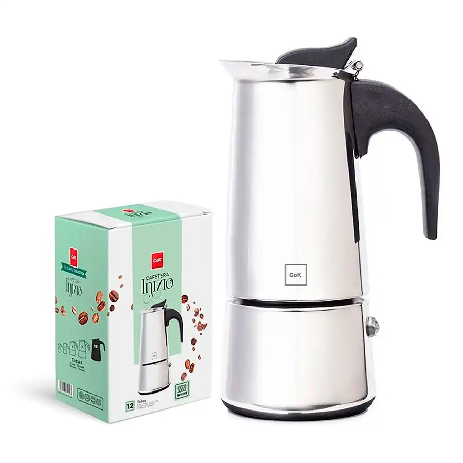 Cafetera Acero Inox Inducción (Seleccione aquí un tamaño)