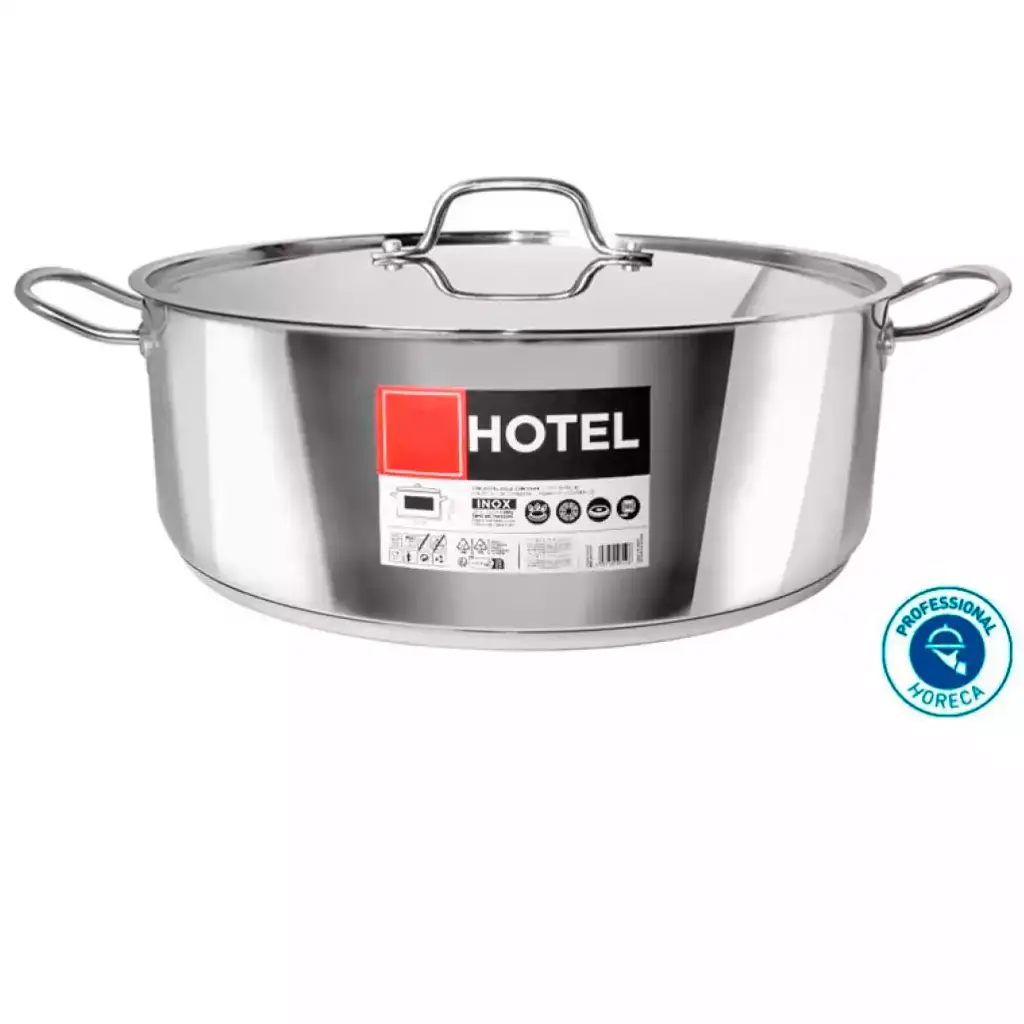 Cacerola de Acero Inox. Mod. Hotel (Seleccione aquí el tamaño)