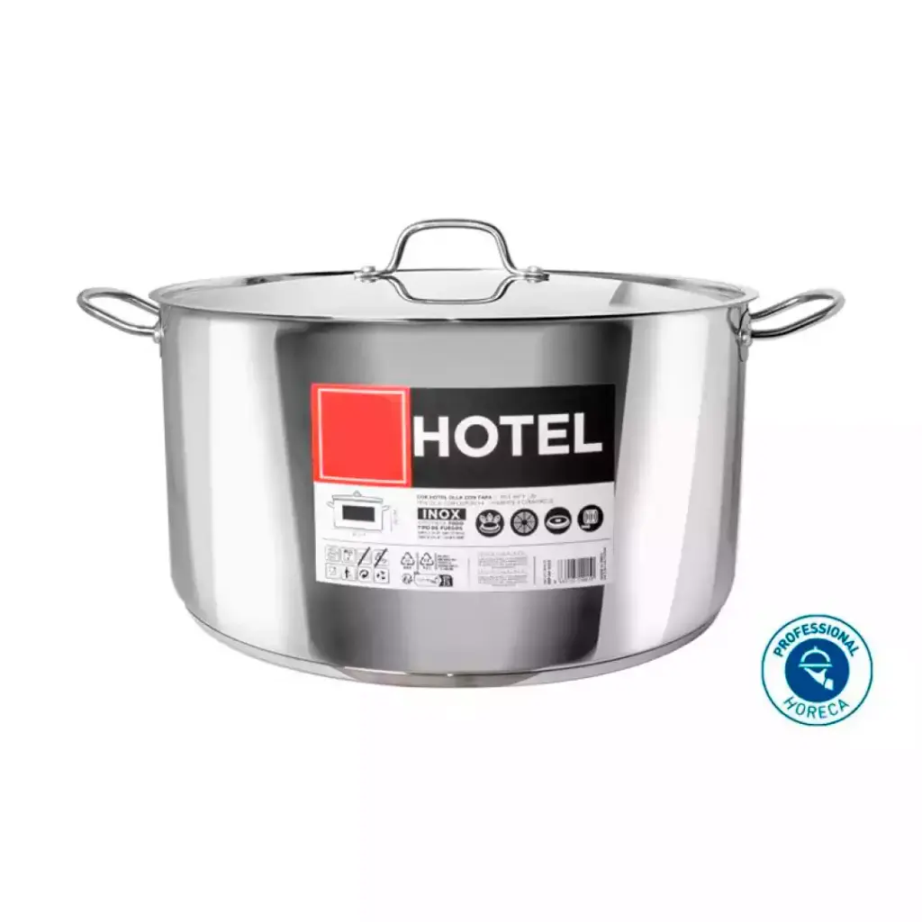 Olla de Acero Inox. Mod. Hotel (Seleccione aquí un tamaño)