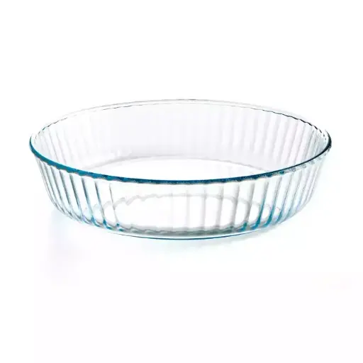 [3426470262552] Molde redondo de vidrio para horno 26x6cm
